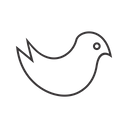 پیش‌نمایش فایل bird-149 از پک خط سئو مشکی