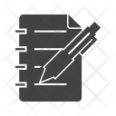 پیش‌نمایش فایل business-note-1 از پک گلیف کسب و کار مشکی