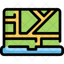 پیش‌نمایش فایل laptop-map-1777576 از پک نقشه و ناوبری