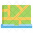 پیش‌نمایش فایل laptop-map-1777660 از پک نقشه و ناوبری