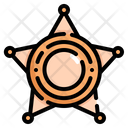 پیش‌نمایش فایل sheriff-badge-2088576 از پک قانون و عدالت