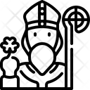 پیش‌نمایش فایل priest-2082407 از پک روز سنت پاتریک