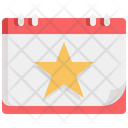 پیش‌نمایش فایل star-3372800 از پک تقویم و تاریخ