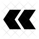 پیش‌نمایش فایل double-left-arrow-4456735 از پک پیکان ها