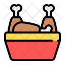 پیش‌نمایش فایل fried-chicken-bucket-3457848 از پک فست فود