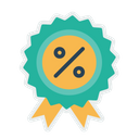 پیش‌نمایش فایل finance-medal-profit-ecommerce-percentage-ratio-award-winner-badge-1 از پک تجارت الکترونیک
