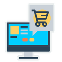 پیش‌نمایش فایل laptop-chat-shop-shopping-offer-notification-mail-ecommerce-3 از پک تجارت الکترونیک