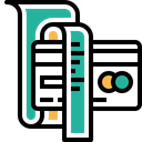 پیش‌نمایش فایل bill-reciept-credit-card-debit-details-sell-income-less-11 از پک تجارت الکترونیک