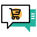 پیش‌نمایش فایل laptop-chat-shop-shopping-offer-notification-mail-ecommerce-22 از پک تجارت الکترونیک