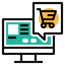 پیش‌نمایش فایل laptop-chat-shop-shopping-offer-notification-mail-ecommerce-23 از پک تجارت الکترونیک