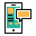 پیش‌نمایش فایل laptop-chat-shop-shopping-offer-notification-mail-ecommerce-communication-mobile-8 از پک تجارت الکترونیک