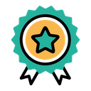 پیش‌نمایش فایل medal-award-star-like-favourite-bookmark-badge-ecommerce-11 از پک تجارت الکترونیک