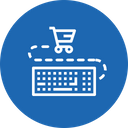 پیش‌نمایش فایل keyboard-ecommerce-shop-cart-shopping-finance-sale-input-11 از پک تجارت الکترونیک
