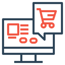 پیش‌نمایش فایل laptop-chat-shop-shopping-offer-notification-mail-ecommerce-29 از پک تجارت الکترونیک