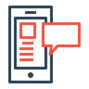 پیش‌نمایش فایل laptop-chat-shop-shopping-offer-notification-mail-ecommerce-communication-mobile-10 از پک تجارت الکترونیک