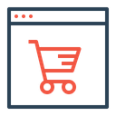 پیش‌نمایش فایل mobile-profit-discount-offer-sale-finance-ecommerce-device-shop-cart-window-14 از پک تجارت الکترونیک