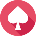 پیش‌نمایش فایل card-spade-poker-casino-playing-gamble-blackjack از پک بازی‌های داخل سالن