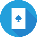 پیش‌نمایش فایل card-spadepoker-casino-playing-gamble-blackjack از پک بازی‌های داخل سالن