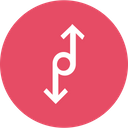 پیش‌نمایش فایل arrow-arrows-connector-connection-up-down-merge-1 از پک پیکان، جلد ۲