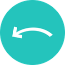 پیش‌نمایش فایل arrow-arrows-curve-left-way-sign-1 از پک پیکان، جلد ۲