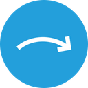 پیش‌نمایش فایل arrow-arrows-curve-right-down-turn-way-1 از پک پیکان، جلد ۲