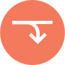 پیش‌نمایش فایل arrow-arrows-down-right-merge-connection-1 از پک پیکان، جلد ۲