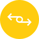 پیش‌نمایش فایل arrow-arrows-left-right-circle-connection-connect-1 از پک پیکان، جلد ۲