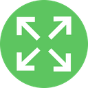 پیش‌نمایش فایل arrow-arrows-maximum-large-screen-four-way-1 از پک پیکان، جلد ۲
