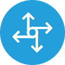 پیش‌نمایش فایل arrow-arrows-mesh-circle-rotate-rotation-1 از پک پیکان، جلد ۲