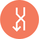 پیش‌نمایش فایل arrow-arrows-overlap-down-uturn-turn-1 از پک پیکان، جلد ۲