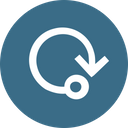 پیش‌نمایش فایل arrow-arrows-circle-round-connect از پک پیکان، جلد ۱