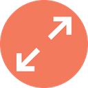 پیش‌نمایش فایل arrow-arrows-two-way-large-maximum-screen از پک پیکان، جلد ۱