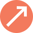 پیش‌نمایش فایل arrow-arrows-up-cross-right-sign از پک پیکان، جلد ۱