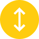 پیش‌نمایش فایل arrow-arrows-up-down-maximize-large-sign از پک پیکان، جلد ۱