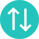 پیش‌نمایش فایل arrow-arrows-up-down-straight-way-sign از پک پیکان، جلد ۱