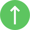 پیش‌نمایش فایل arrow-arrows-up-straight-traffic-sign-way از پک پیکان، جلد ۱