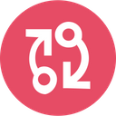 پیش‌نمایش فایل connection-arrow-arrows-loop-refresh-continue-connector از پک پیکان، جلد ۱