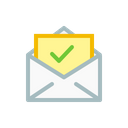 پیش‌نمایش فایل email-mail-envelope-right-true-verify-verified-5 از پک خدمات ایمیل