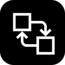 پیش‌نمایش فایل exchange-swap-position-object-align-distribute-arrange از پک رابط کاربری ویرایشگر، جلد ۱