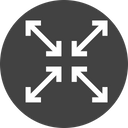 پیش‌نمایش فایل resize-full-screen-maximize-minimumtool-arrow-1 از پک رابط کاربری ویرایشگر، جلد ۳