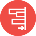 پیش‌نمایش فایل align-right-edges-tool-object-1 از پک رابط کاربری ویرایشگر، جلد ۲