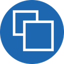 پیش‌نمایش فایل duplicate-square-shape-copy-clone-design-1 از پک رابط کاربری ویرایشگر، جلد ۲