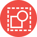 پیش‌نمایش فایل deselect-square-circle-shape-dotted-design-1 از پک رابط کاربری ویرایشگر، جلد ۱