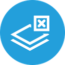 پیش‌نمایش فایل layer-layers-delete-remove-cross-stack-1 از پک رابط کاربری ویرایشگر، جلد ۱