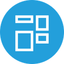 پیش‌نمایش فایل object-rows-coloumns-shape-arrange-adjust-grid-1 از پک رابط کاربری ویرایشگر، جلد ۱