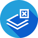 پیش‌نمایش فایل layer-layers-delete-remove-cross-stack-7 از پک رابط کاربری ویرایشگر، جلد ۱