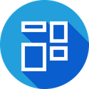 پیش‌نمایش فایل object-rows-coloumns-shape-arrange-adjust-grid-7 از پک رابط کاربری ویرایشگر، جلد ۱