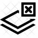 پیش‌نمایش فایل layer-layers-delete-remove-cross-stack-8 از پک رابط کاربری ویرایشگر، جلد ۱