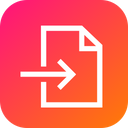 پیش‌نمایش فایل import-enter-inside-in-arrow-file-6 از پک رابط کاربری ویرایشگر، جلد ۱