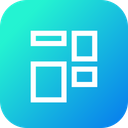 پیش‌نمایش فایل object-rows-coloumns-shape-arrange-adjust-grid-9 از پک رابط کاربری ویرایشگر، جلد ۱